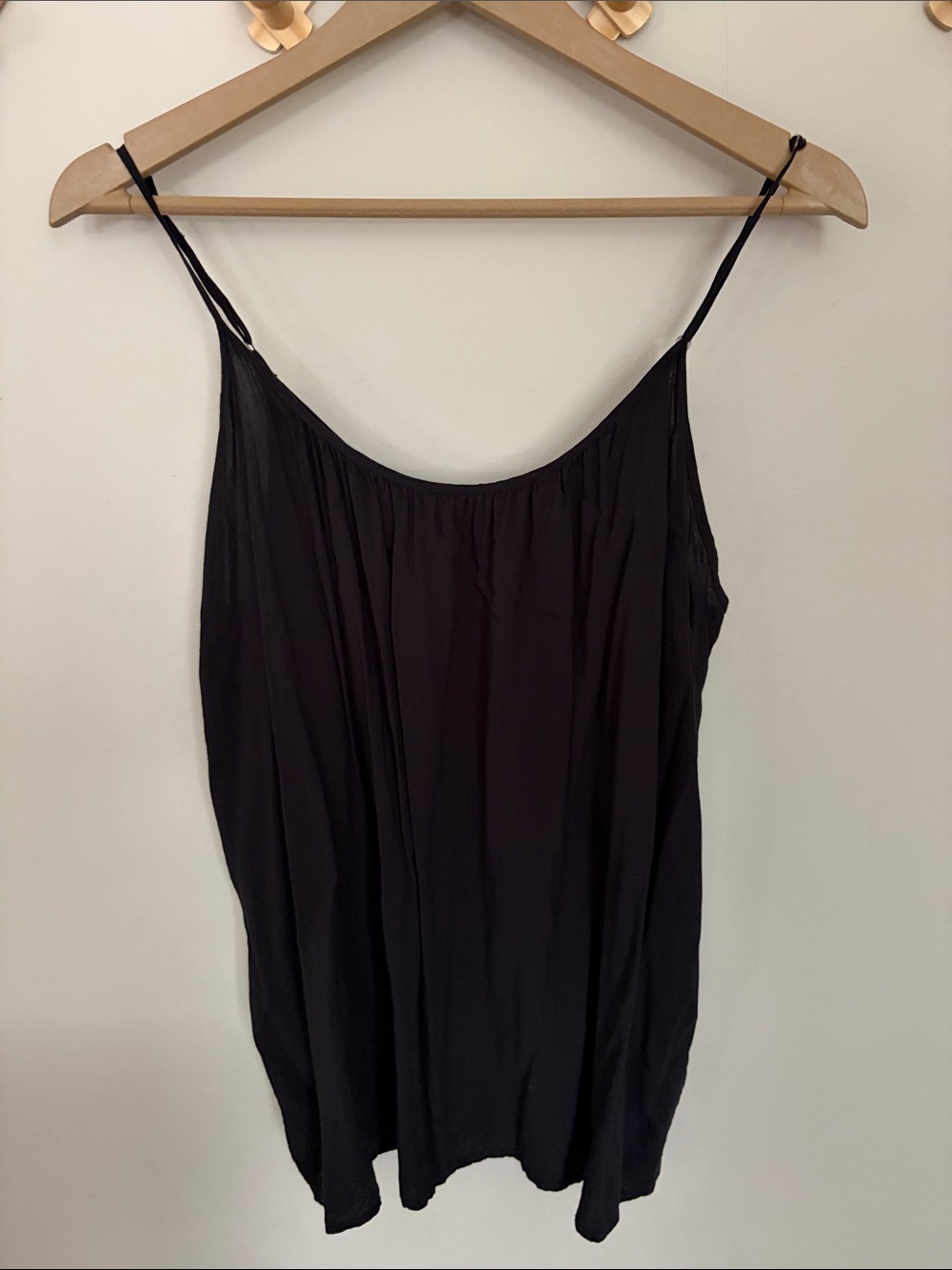 GAP Black Adjustable Spaghetti Strap Cami